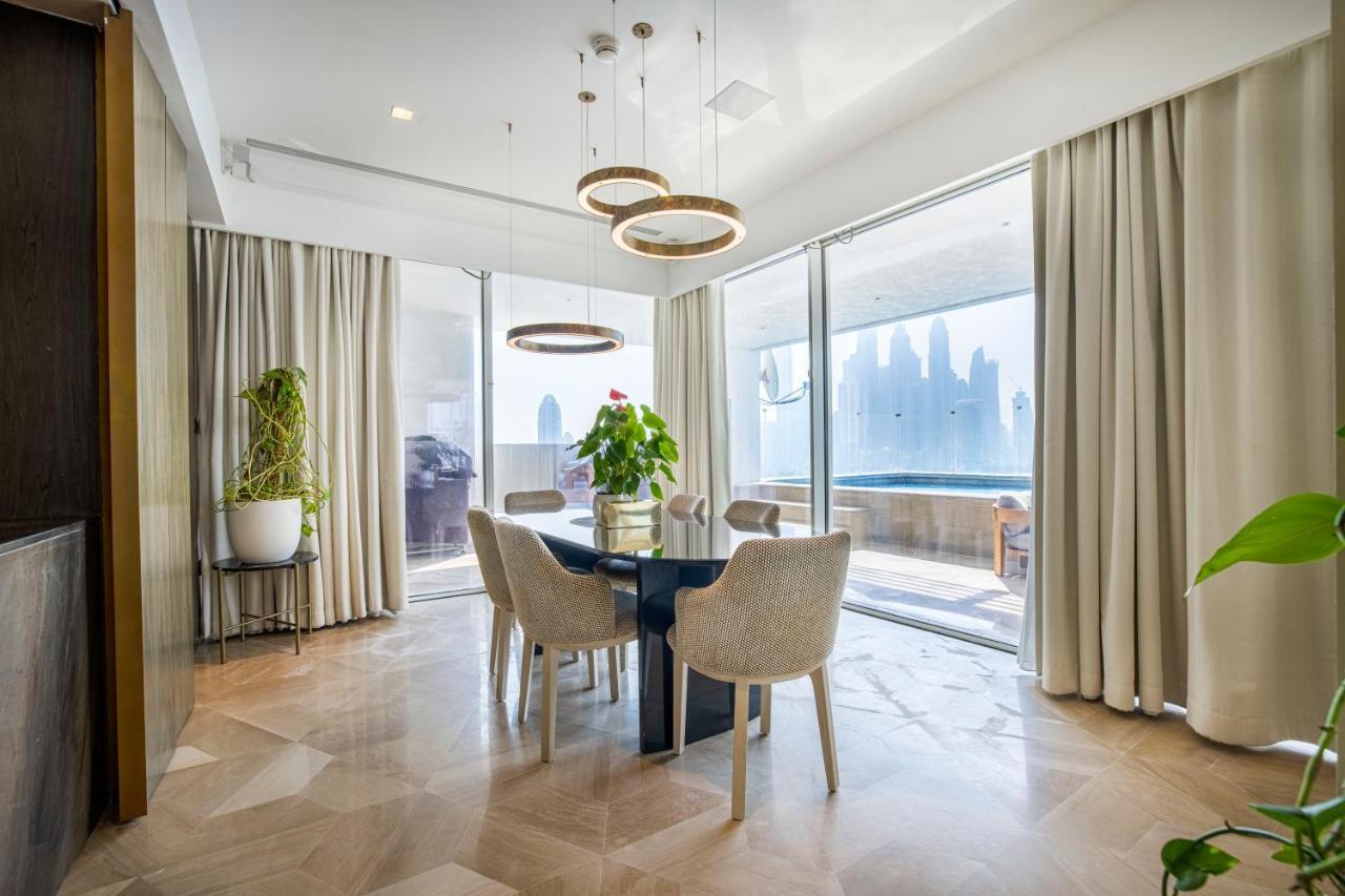 Five Palm Jumeirah 2Br Luxury Penthouse , Full Marina See View With Private Pool Dubaï Extérieur photo