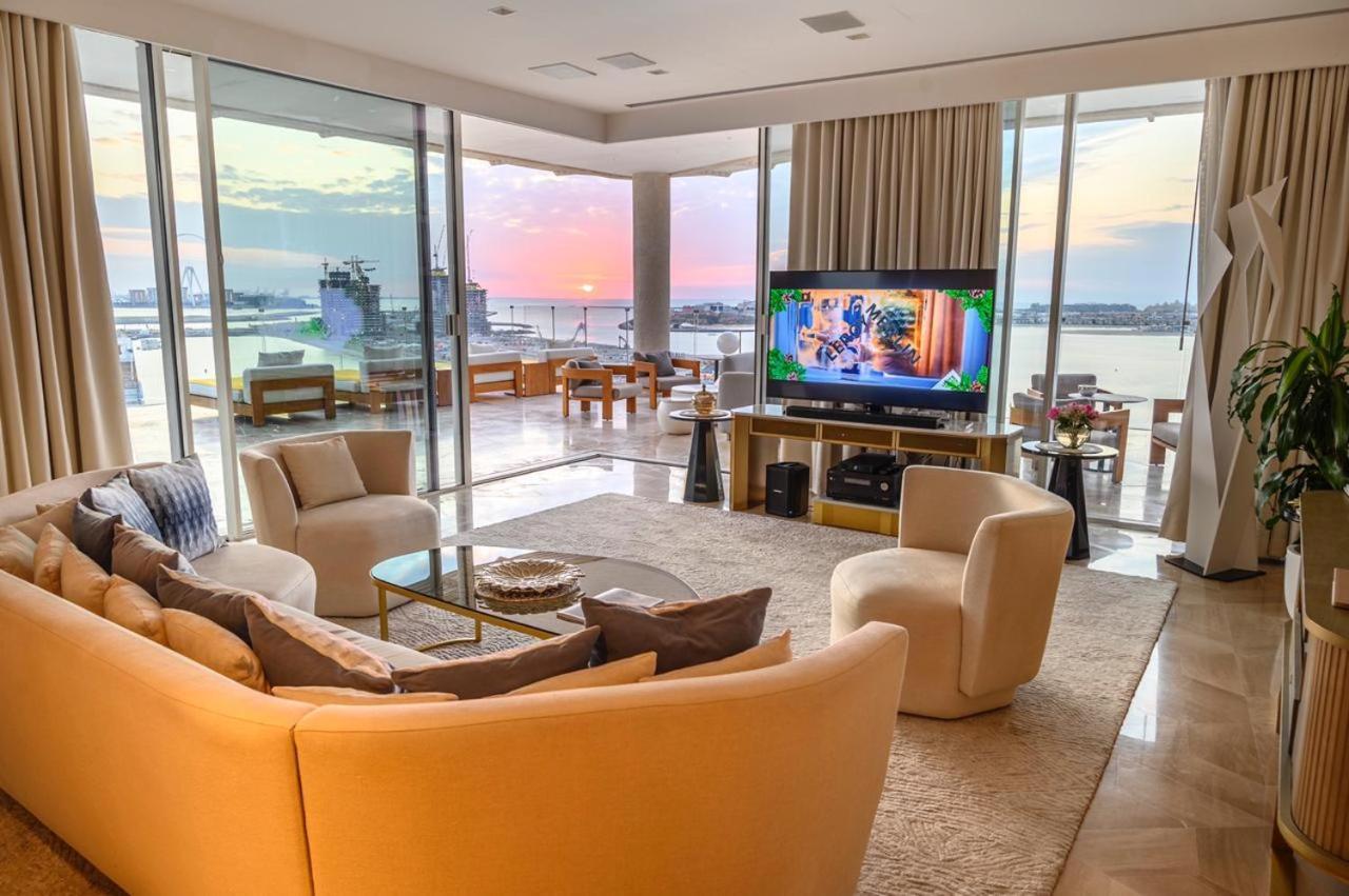 Five Palm Jumeirah 2Br Luxury Penthouse , Full Marina See View With Private Pool Dubaï Extérieur photo