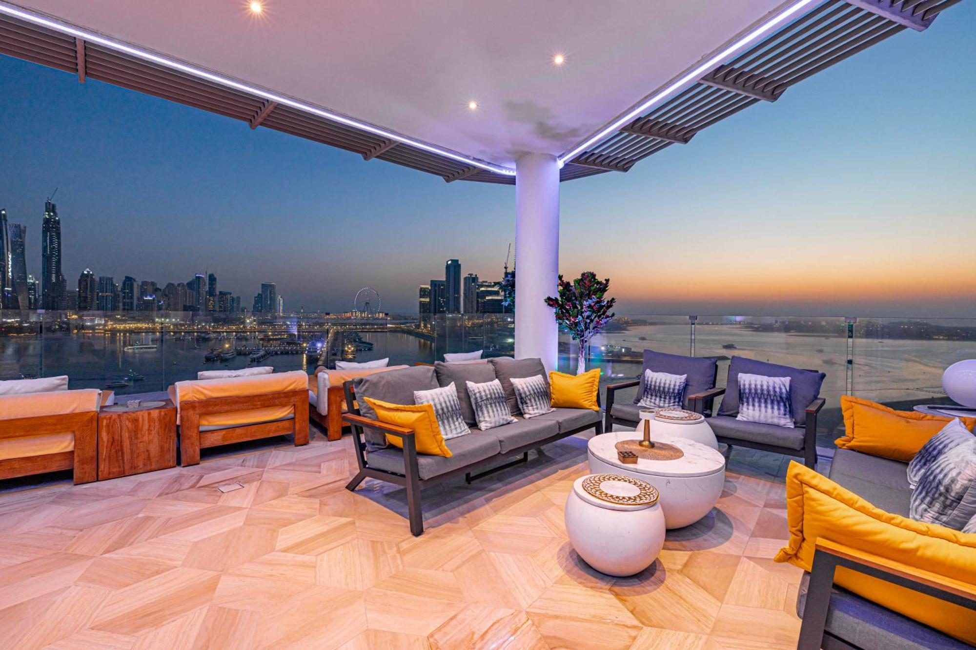 Five Palm Jumeirah 2Br Luxury Penthouse , Full Marina See View With Private Pool Dubaï Extérieur photo
