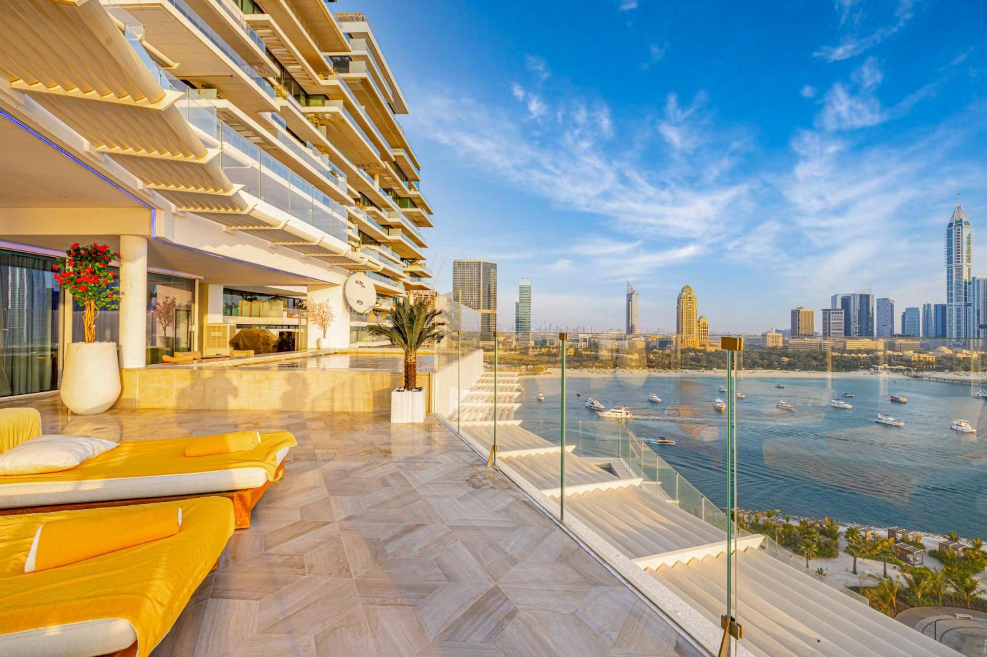 Five Palm Jumeirah 2Br Luxury Penthouse , Full Marina See View With Private Pool Dubaï Extérieur photo