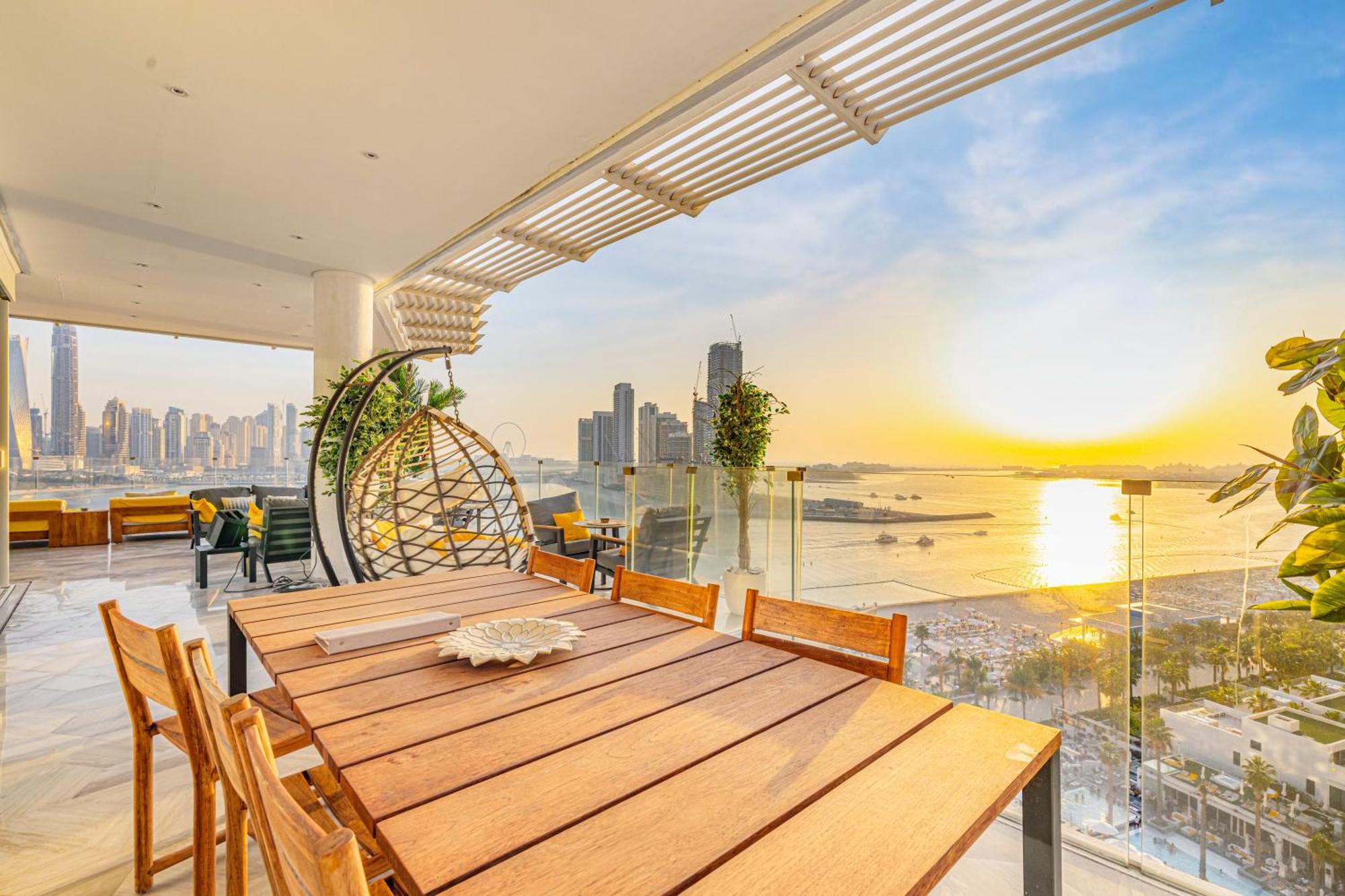 Five Palm Jumeirah 2Br Luxury Penthouse , Full Marina See View With Private Pool Dubaï Extérieur photo