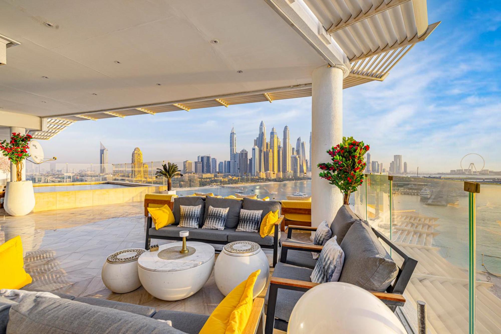 Five Palm Jumeirah 2Br Luxury Penthouse , Full Marina See View With Private Pool Dubaï Extérieur photo