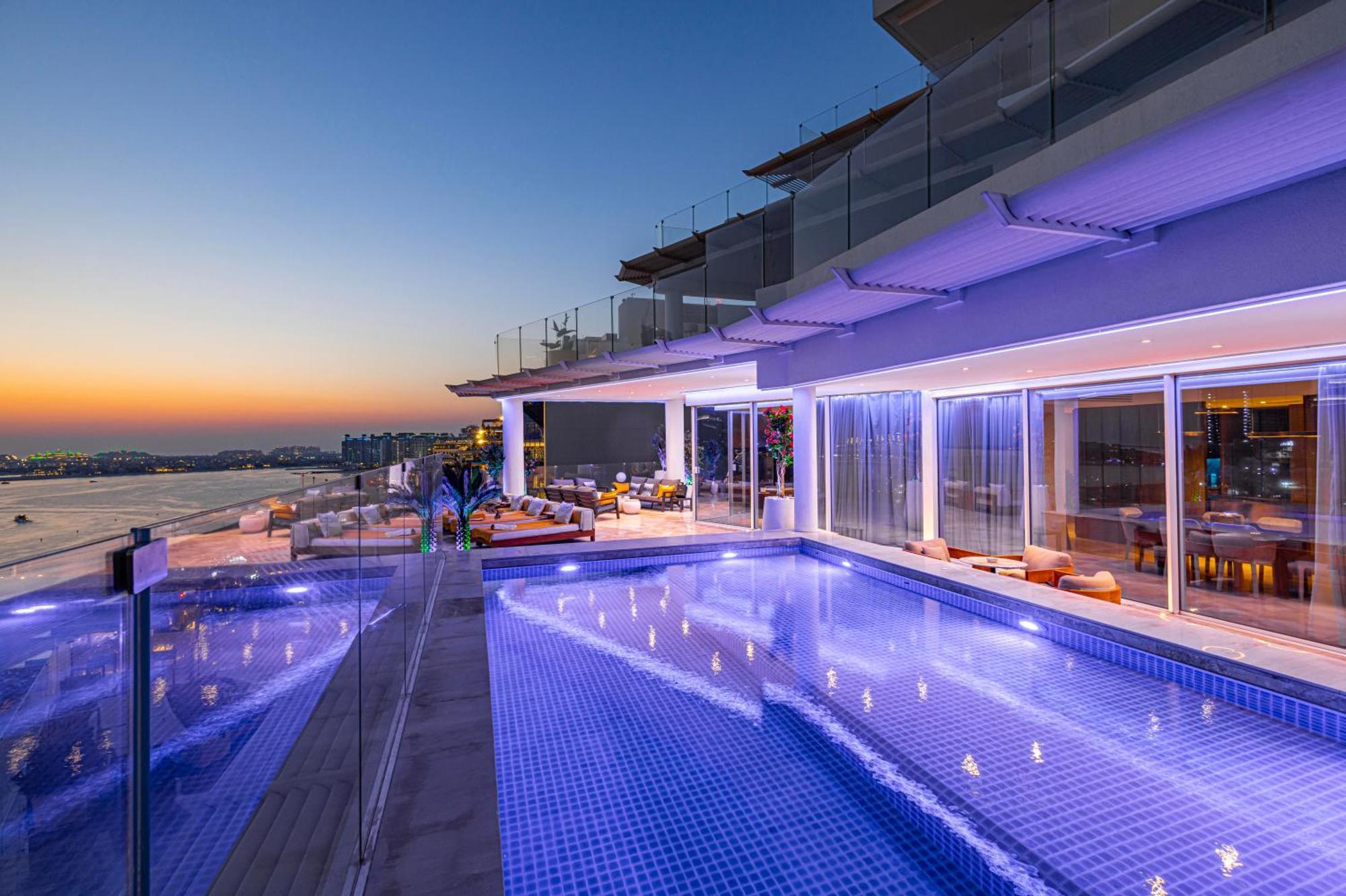 Five Palm Jumeirah 2Br Luxury Penthouse , Full Marina See View With Private Pool Dubaï Extérieur photo