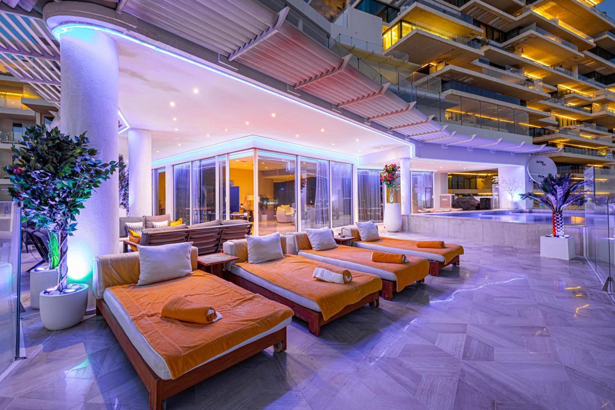 Five Palm Jumeirah 2Br Luxury Penthouse , Full Marina See View With Private Pool Dubaï Extérieur photo