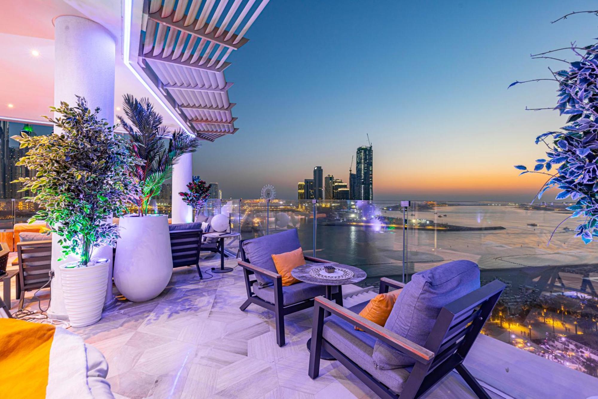 Five Palm Jumeirah 2Br Luxury Penthouse , Full Marina See View With Private Pool Dubaï Extérieur photo